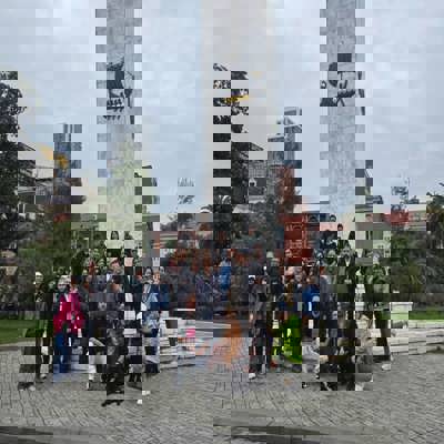 میدان اروپا مجسمه مدیا نوروز 1404